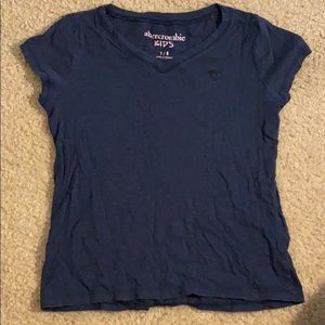 Abercrombie Kids navy blue shirt size 7/8